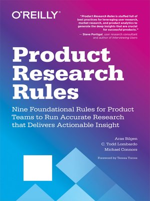 Product Research Rules - ebook